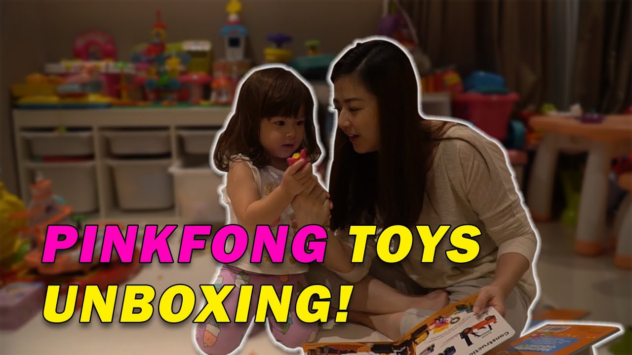 PINKFONG TOYS UNBOXING!