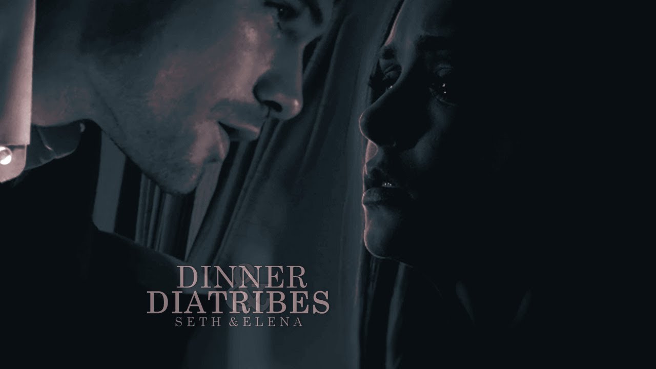 dinner & diatribes. [seth&elena]