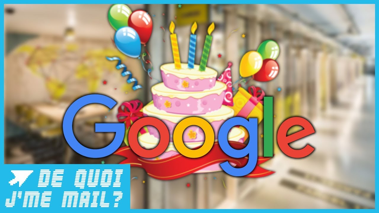 20 ans de Google : les services qui ont chang&eacute; nos vies DQJMM (1/2)