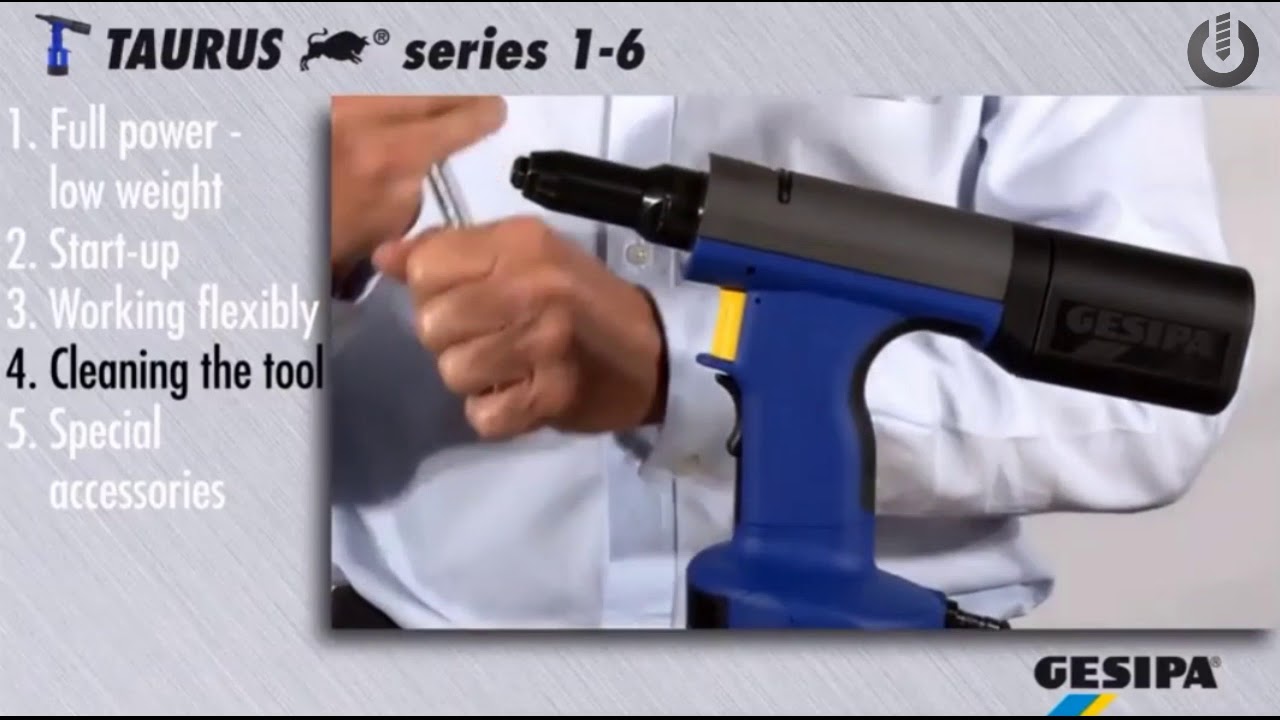 Gesipa Taurus Air Rivet Tools Series 1 - 6