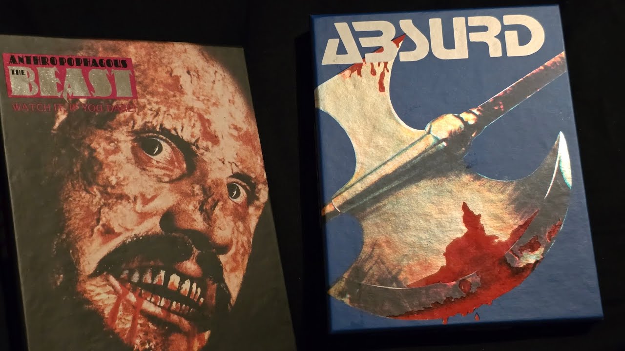 88 films Webstore Exclusives Anthropophagous and Absurd /shout outs