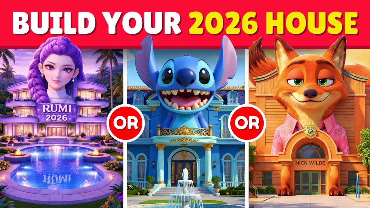 Would You Rather – Build Your Wonderful Fantasy House 2026 🏡✨🔥🌈 | Quick Quiz