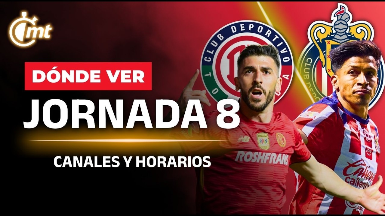 🚨 PARTIDOS HOY LIGA MX JORNADA 8 | Canales y Horarios Clausura 2026