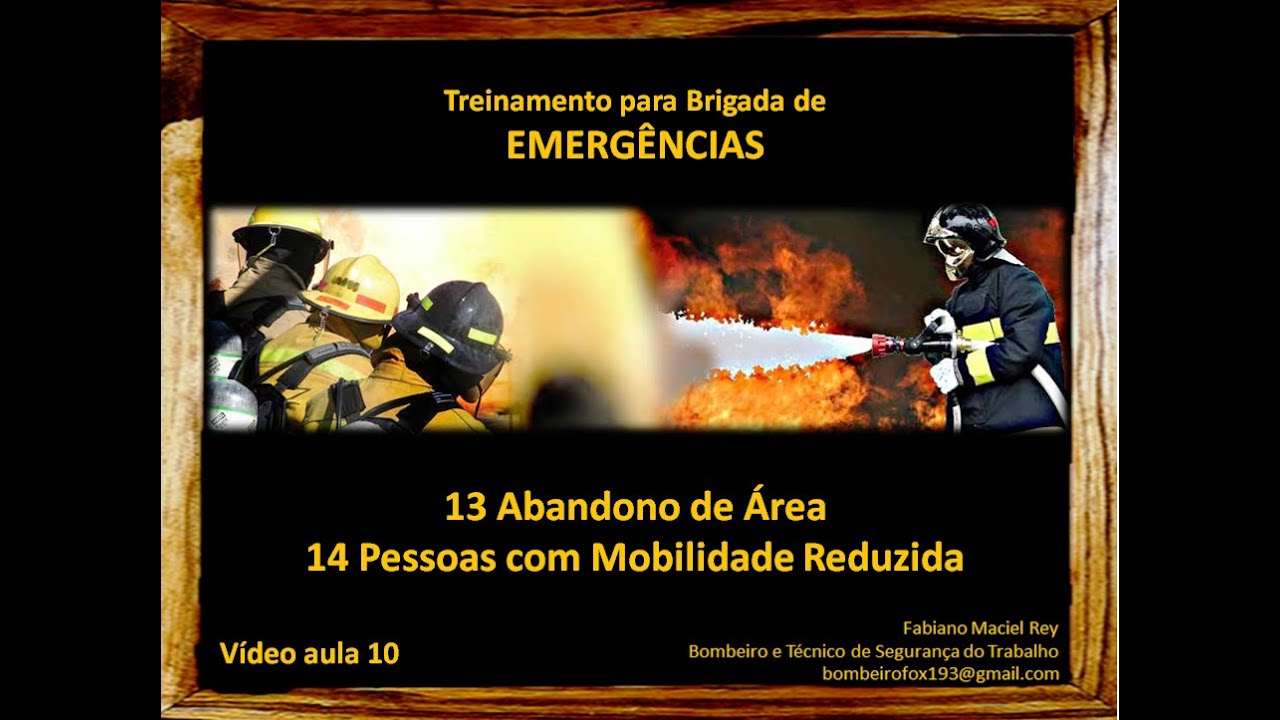 Brigada Incêndio - Vídeo Aula 10 (Episódio Final)