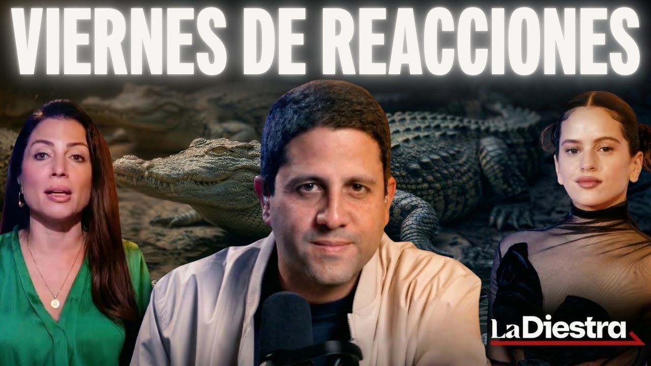 Rosalía le Gustan los Gays y el DRNA Quiere Eutanasia a Caimanes | Viernes de Reacciones