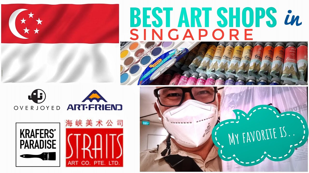 Singapore Art Supply Haul 2022 — какой магазин лучший?