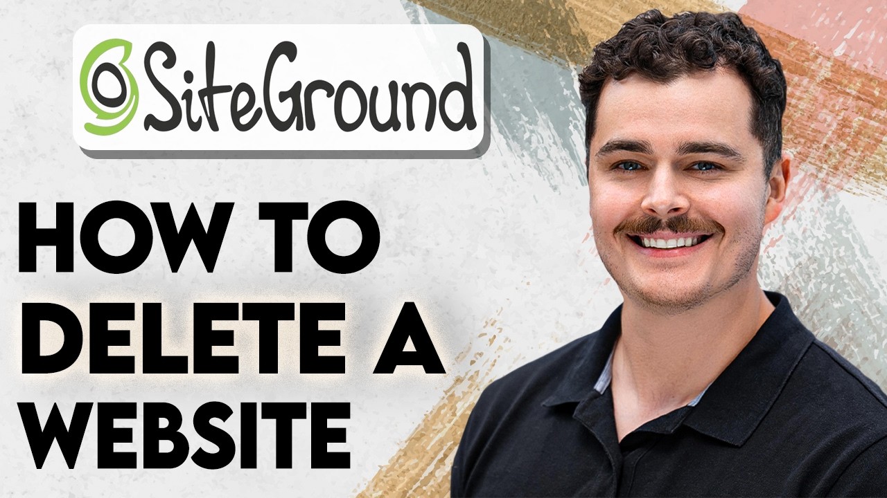 Как удалить сайт на Siteground [Руководство 2026 года]