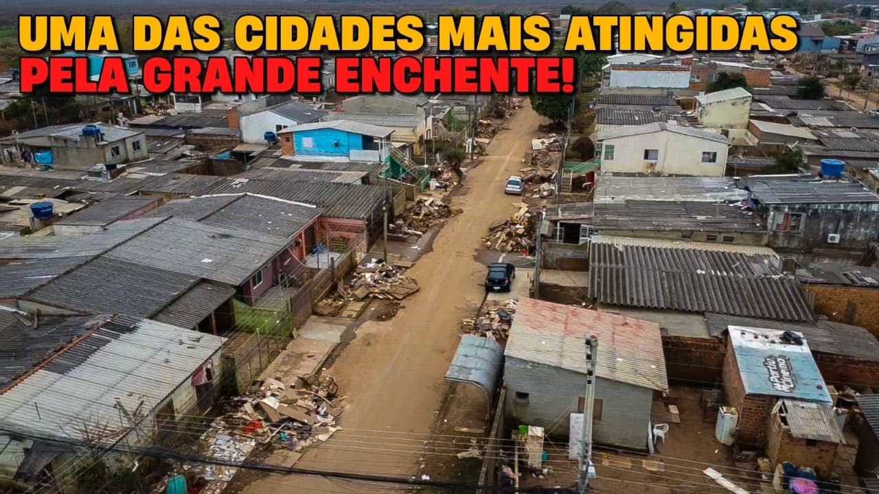CHEGAMOS A ELDORADO DO SUL: A CIDADE QUE FICOU 20 DIAS EMBAIXO D'ÁGUA!