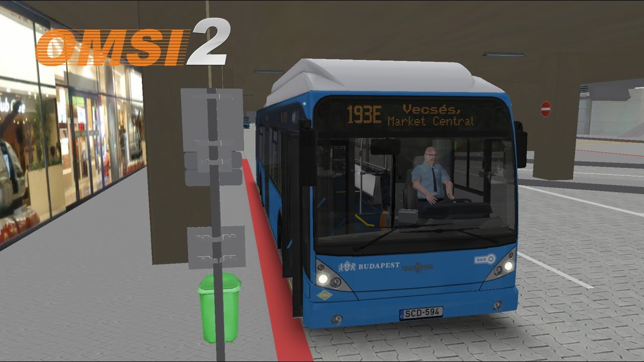 OMSI 2｜Délpest 5.2｜193E ➤Kőbánya Kispest M➟Vecsés Market Central Ferihegy｜Vanhool A330｜BKK Futár｜