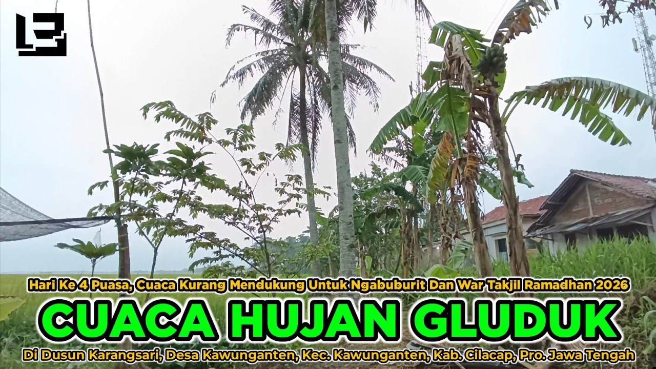 Day 4 | Cuaca Kurang Mendukung Untuk Ngabuburit Dan War Takjil Ramadhan 2026 | Kawunganten Cilacap