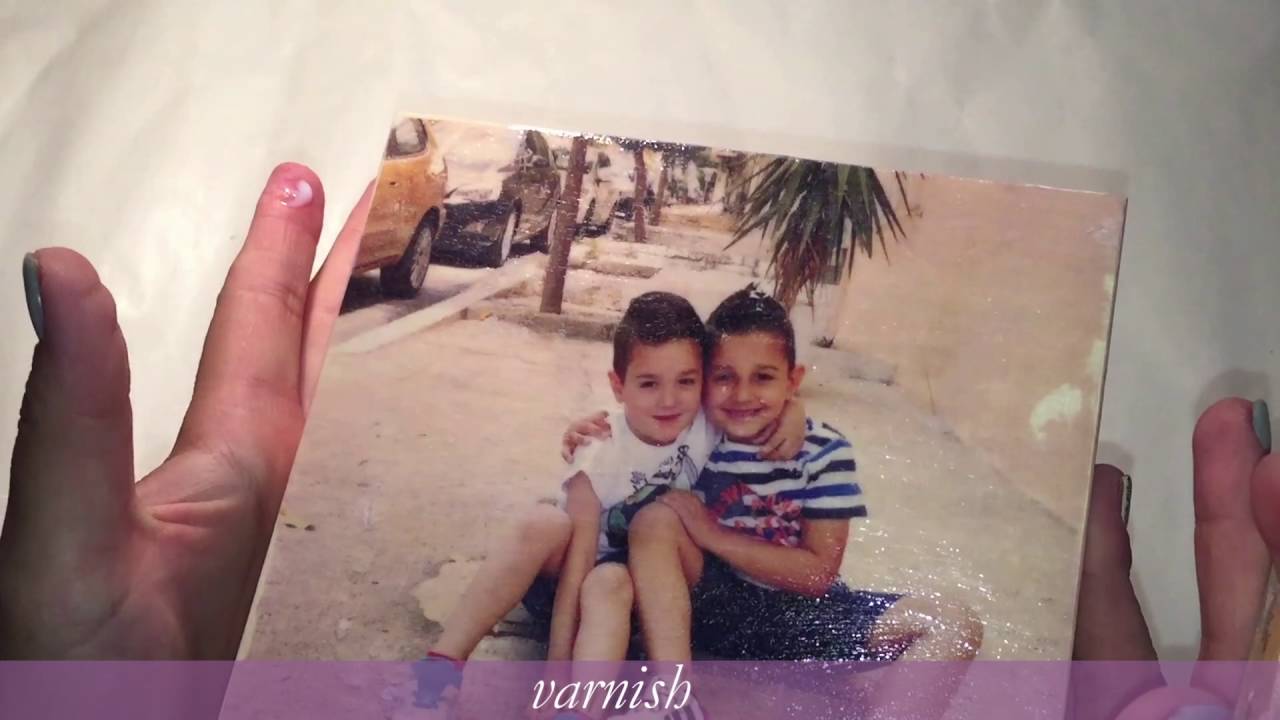 Decoupage Tutorial - Image Transfer on Wooden Box - Diy  Craft by Debi