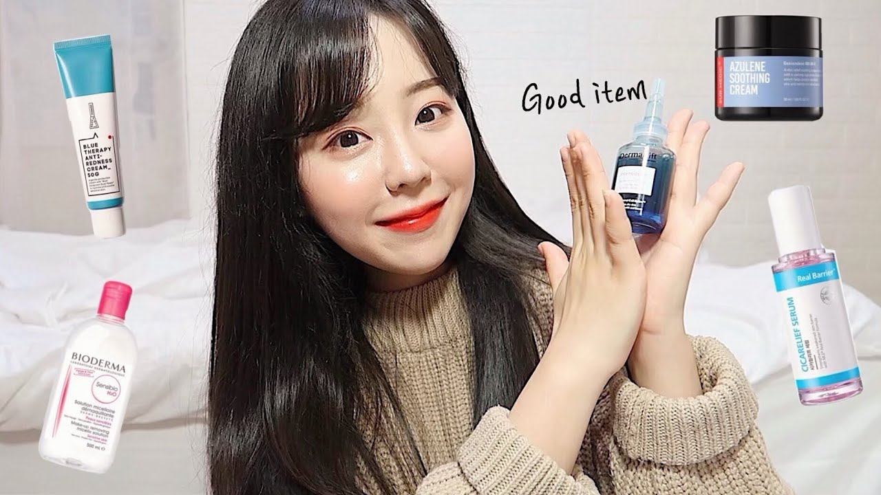 no광고! 좁쌀여드름 없애는 진정템 BEST6 강력추천👍🏻 / 예민한피부 & 민감성피부 & 지루성 피부염 추천템 / 좁쌀여드름 스킨케어 / 랄라블라 추천템 / 윤이든