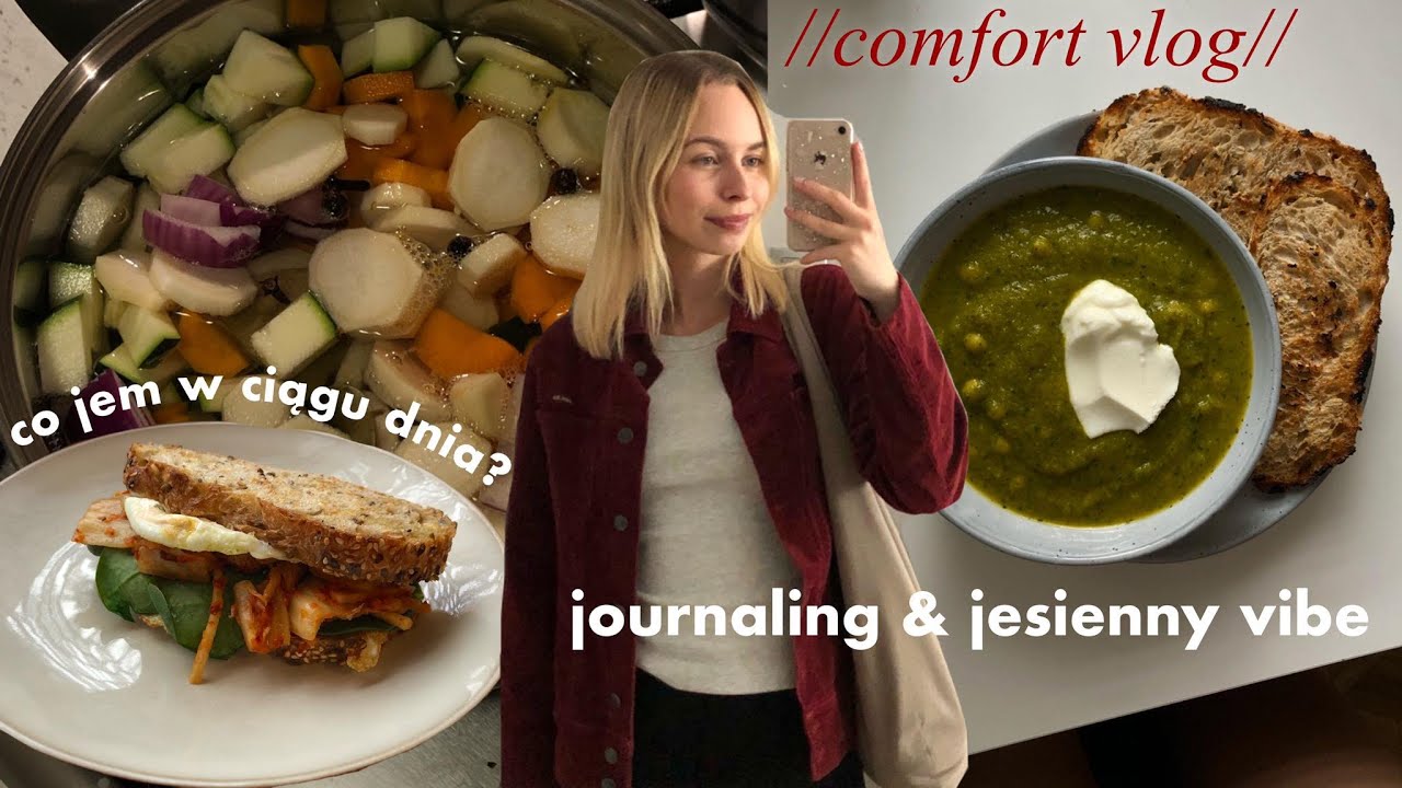 co jem w ciągu dnia? journaling & jesień vibes // comfort vlog