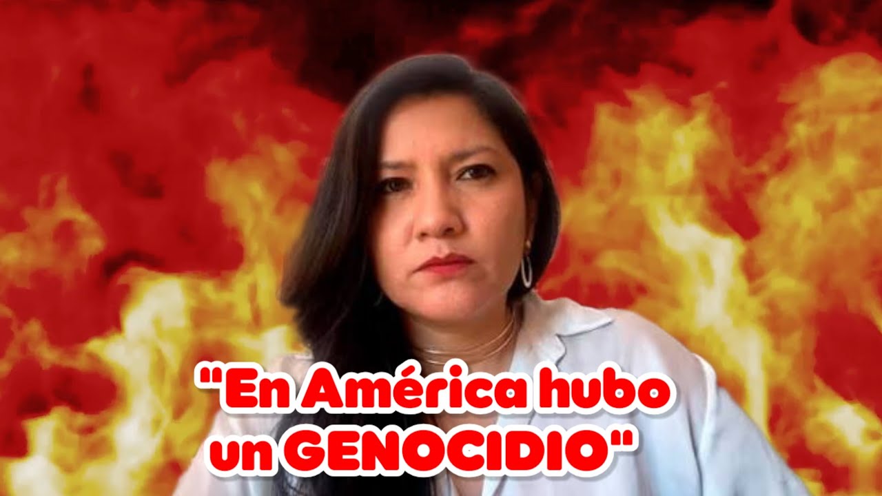 Laura Arroyo en TVE: señala las atrocidades que hizo la corona española en América.