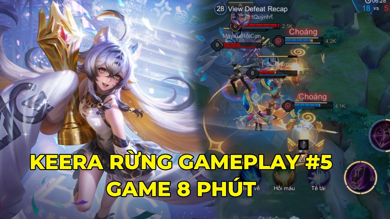 Keera vs Paine Rừng GamePlay | Billow Top Game 8 Phút