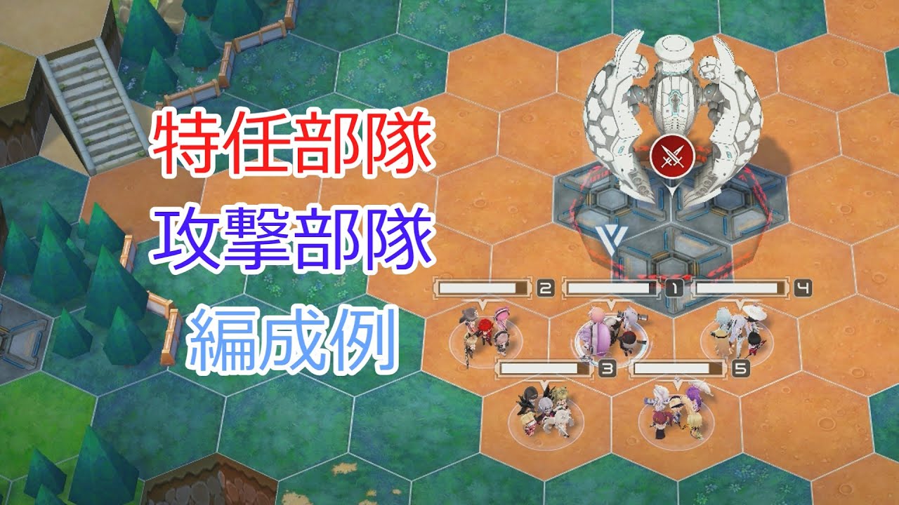 【NIKKE】地上コンテンツ編成例