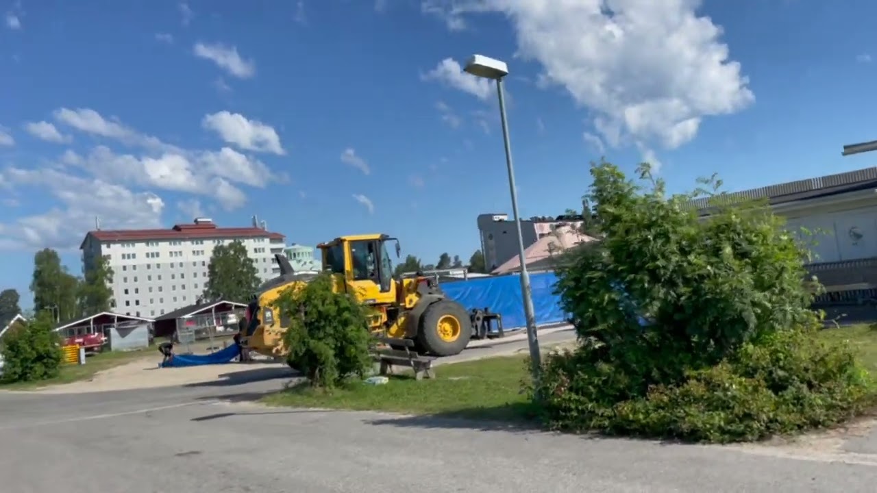 Katastrof på  Pite havsbads camping