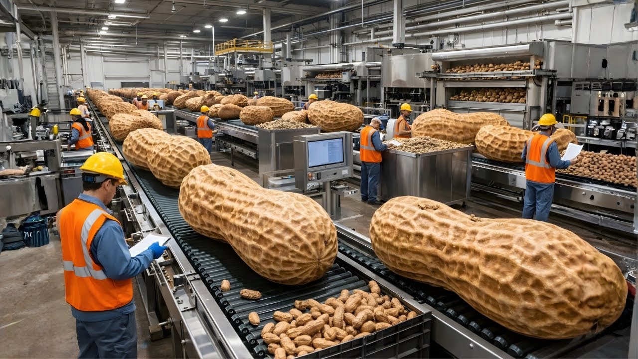 Inside the Global Peanut Supply Factory How African Farmers Grow Peanuts Full Process