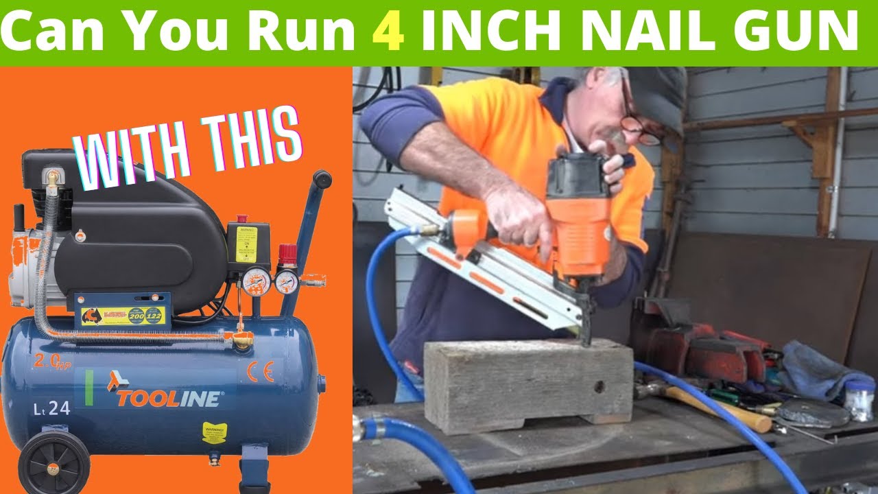 Air Compressor For Framing Nailer - Will It Run With Small Compressor ??