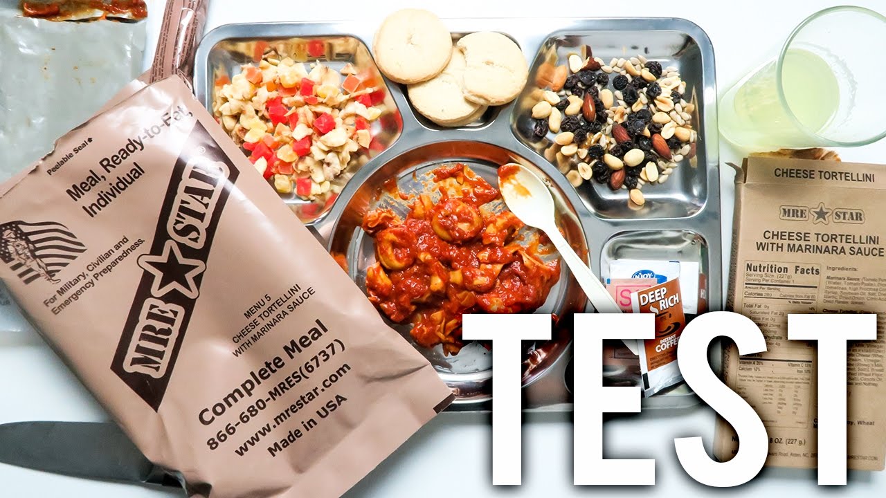 TEST Amerykańskiej Racji Żywnościowej (MRE)