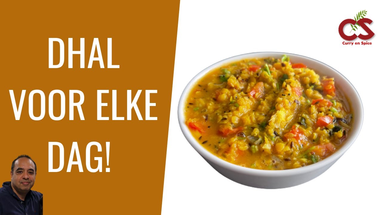 Indiase Dhal Recept|Linzen Curry|Red Lentils CurrylHoe maak je dhal|Gezond eten|Indian Dhal