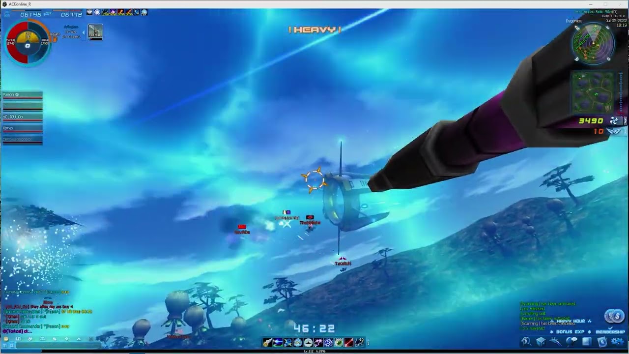 Trakker first act, Agear Gameplay [Ace Online - Subagames]