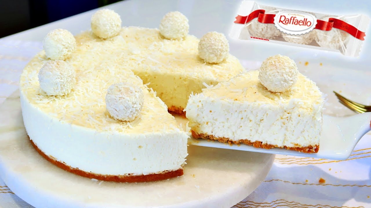 TORTA RAFFAELLO | TORTA CREMOSA DE COCO | A MAIS FÁCIL E DELICIOSA QUE EU JÁ FIZ