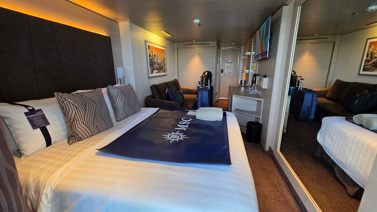 Room Tour Cabin 9235 Balcony MSC World America