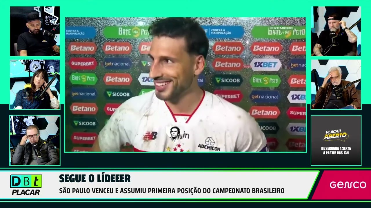 SÃO PAULO VENCE E CHEGA NA LIDERANÇA I Cortes Debate Placar