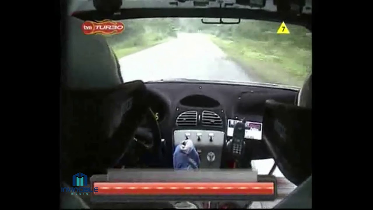 Rally Retro Onboard:   Leszak Kuzaj-Erwin Mombaerts.  Peugeot 206 WRC. Rajd Wisly 2002