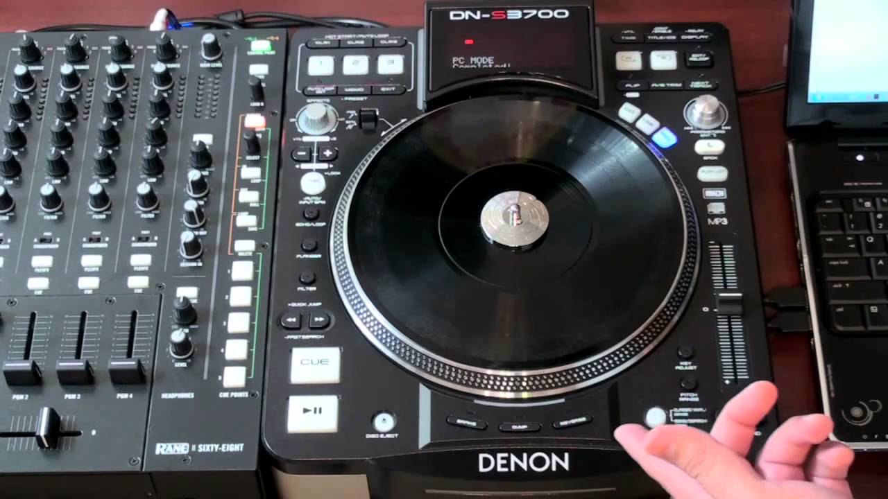 HYBRID Denon DN-S3700 MIDI Map in Serato Scratch Live