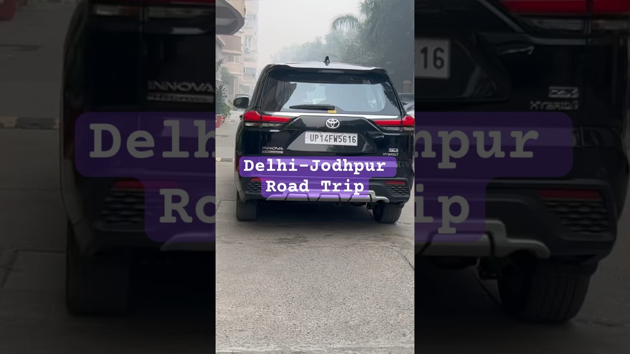 Delhi Jodhpur Road Trip #delhi mumbai expressway #roadtrip #shorts #viral #jodhpur #vacation #travel