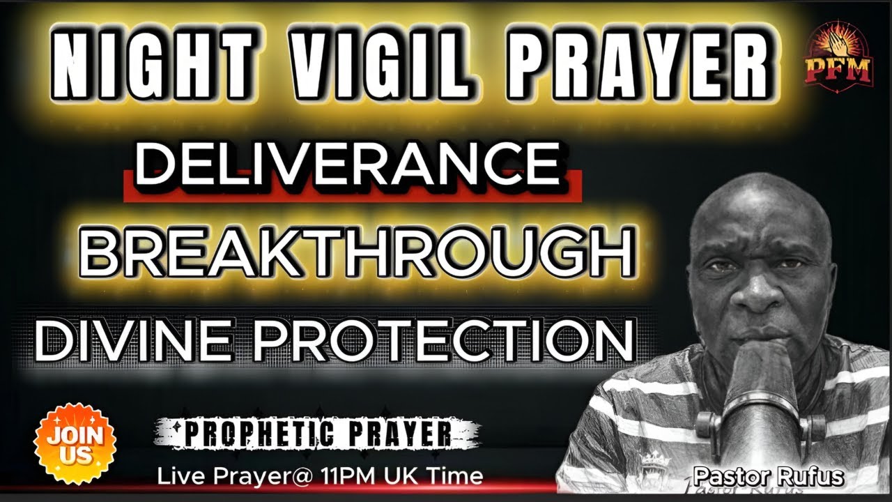 POWERFUL NIGHT VIGIL PRAYER // MIDNIGHT DELIVERANCE & BREAKTHROUGH  // 006 // Pastor Rufus