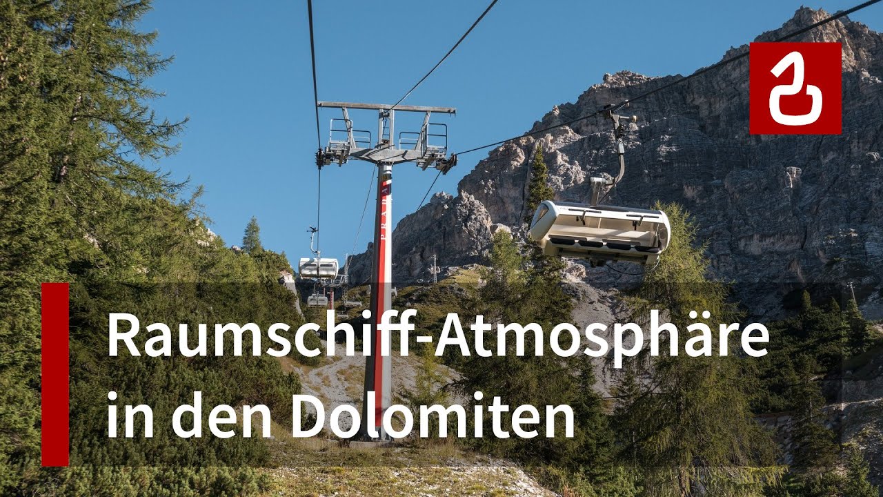 Spacetaxi to the Sky | Die verrückten Agamatic-Sesselbahnen Rio Gere & 5 Torri in Cortina d’Ampezzo
