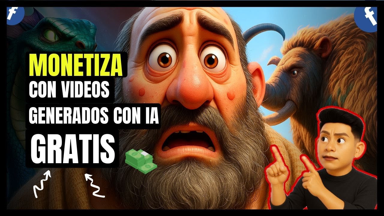 📱 CREA Videos con IA GRATIS │ GENERA 3 MIL DÓLARES 💵 │Monetiza Facebook 2025