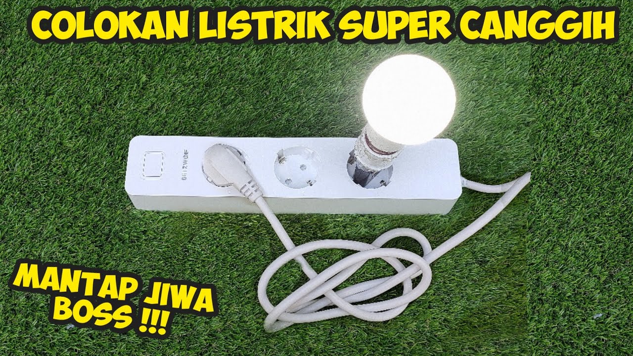 Wow... Colokan listrik yang sangat Canggih