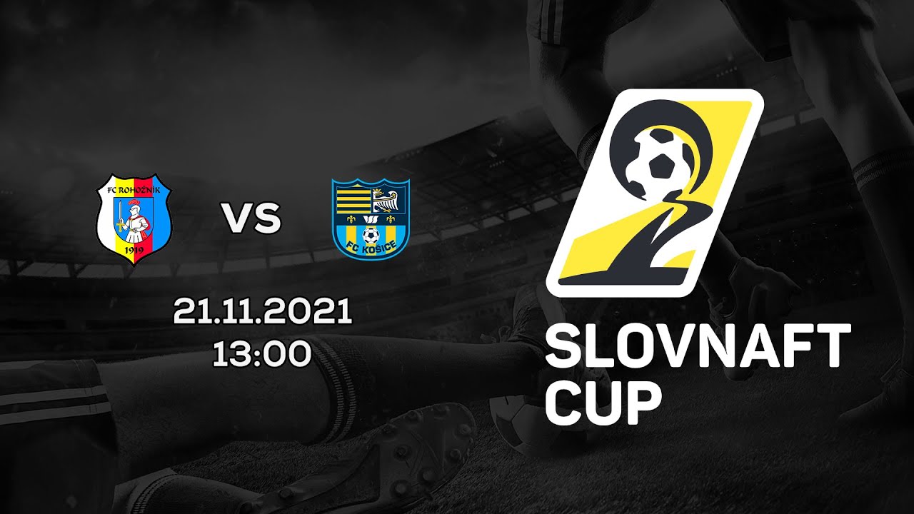 Slovnaft Cup 2021/2022 - 4.kolo: FC Rohožník - FC Košice (zostrih)