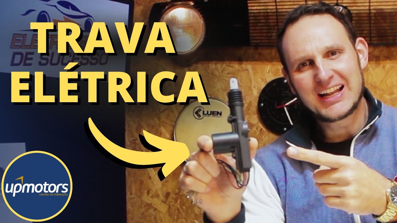 TRAVA ELÉTRICA Universal e Original Funcionamento e Testes ; UPMOTORS