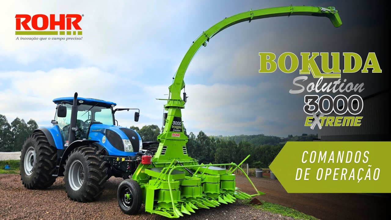 Bokuda Solution 3000 EXTREME - ROHR - Comandos e Operações.