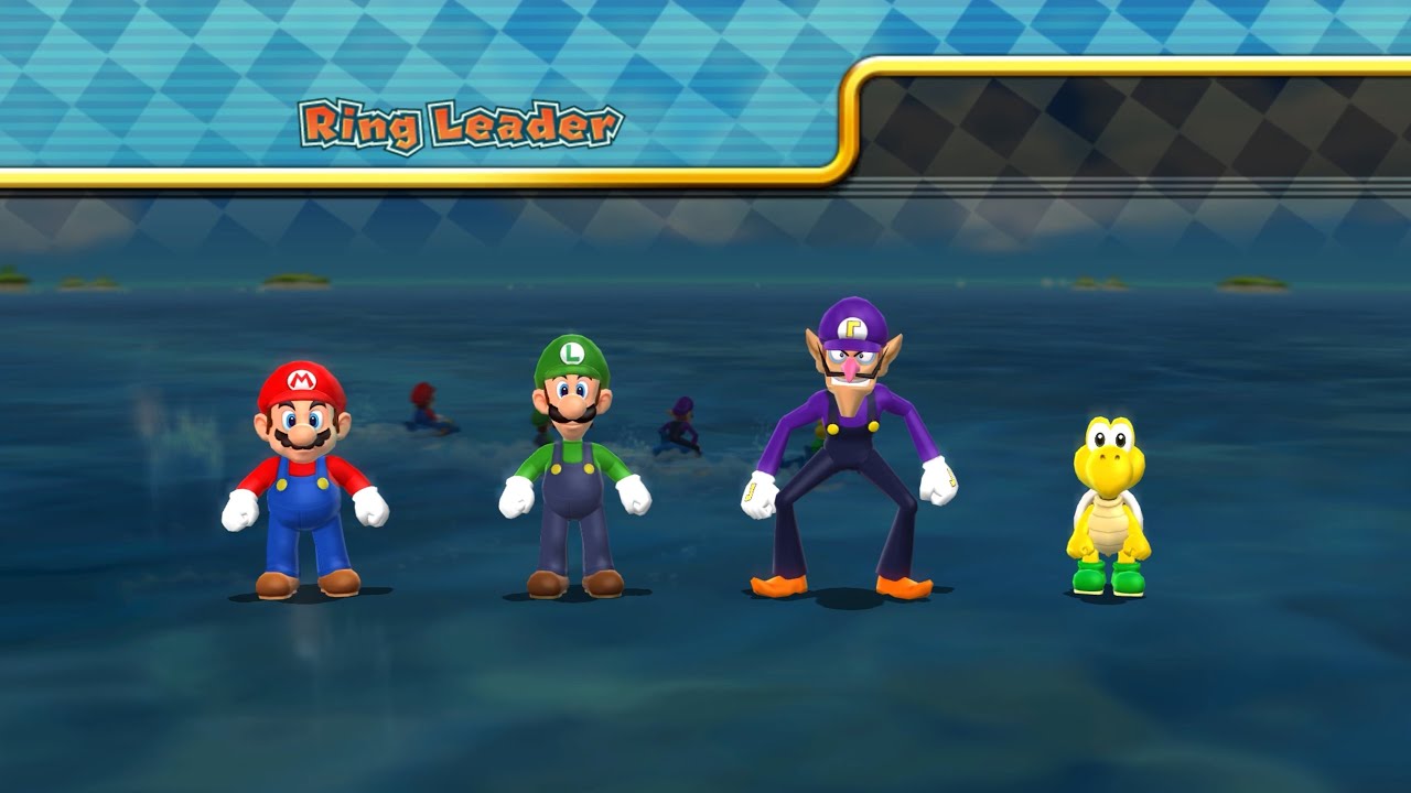 Mario Party 9 - Mario Vs. Luigi Vs. Waluigi Vs. Koopa | Step It Up