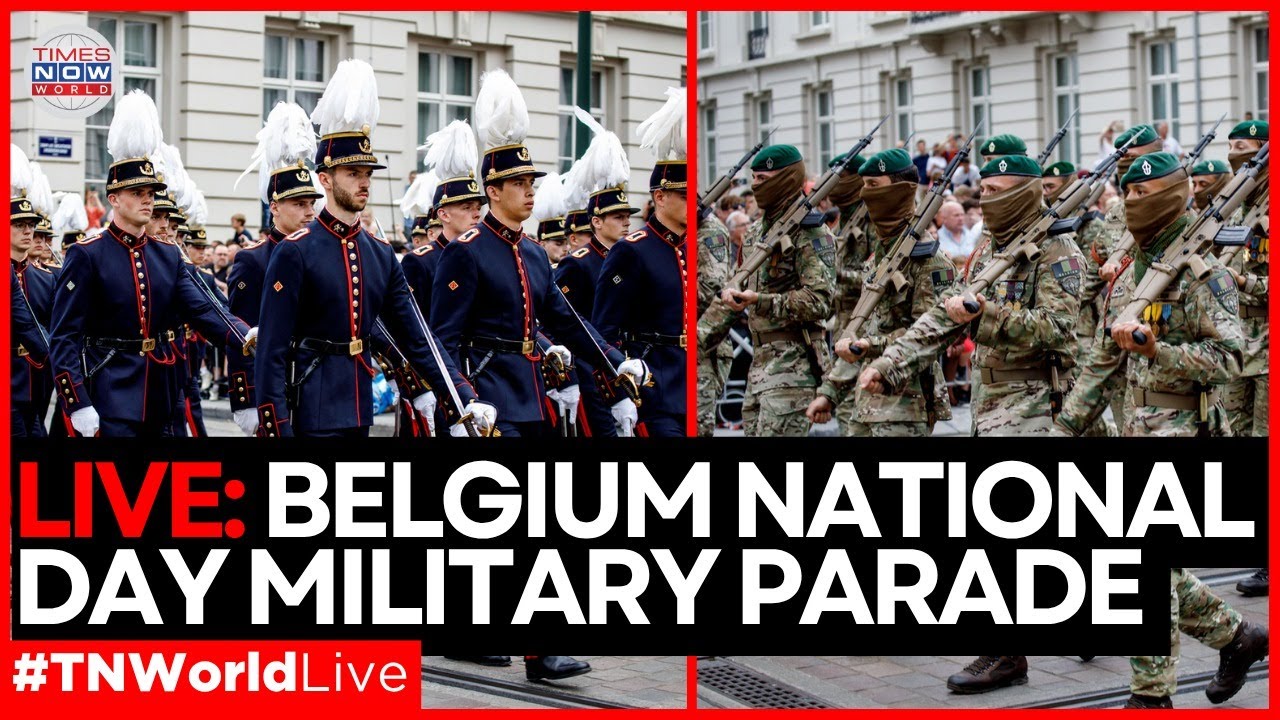 LIVE| Belgium National Day Military Parade 2025 | Brussels | Belgium Royal Military | Live Event