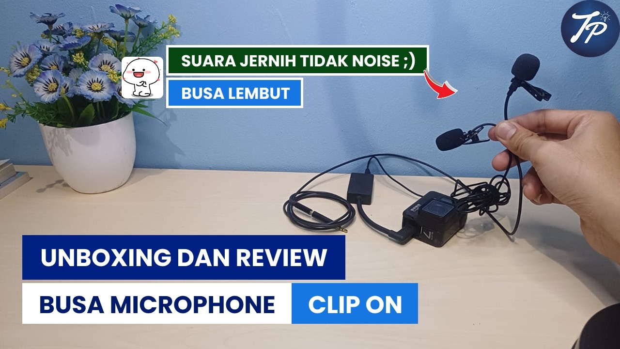 Unboxing Dan Review Busa Microphone Clip On