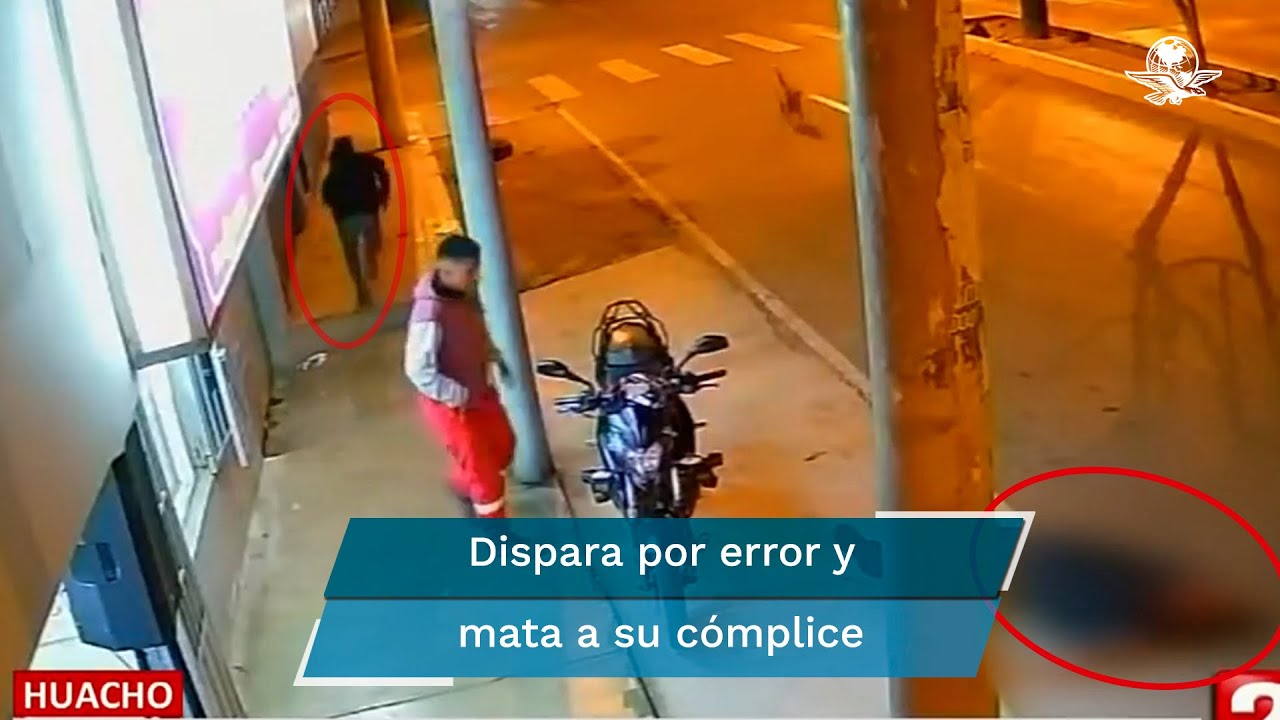 Ladr&oacute;n mata por error a su c&oacute;mplice durante un asalto