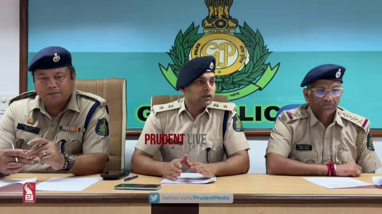 Press Conference regarding recent cases on NDPS | Live | Prudent | 040226