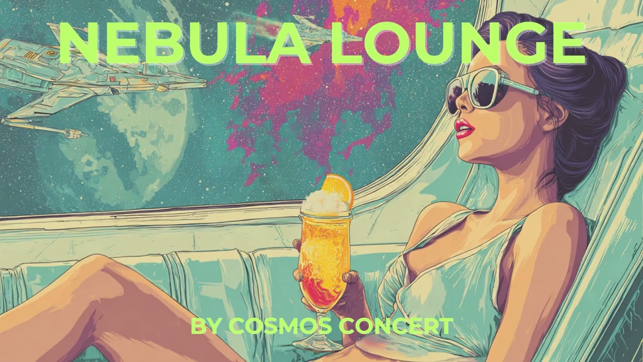 [Playlist] A Zero-Gravity Vacation at the NEBULA LOUNGE 🚀🍹 | Chillwave & Retro Cosmic Vibes