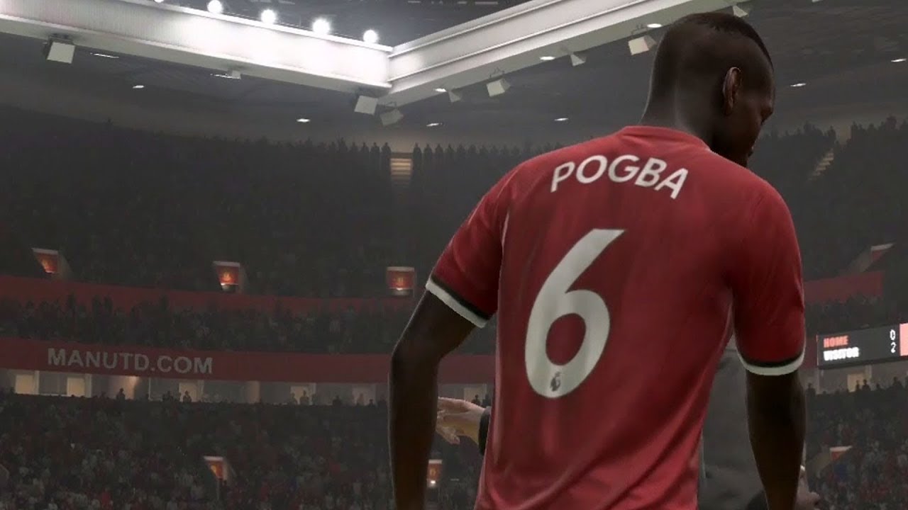 FIFA 18 - Manchester United vs FC Barcelona - Gameplay (HD) [1080p60FPS]