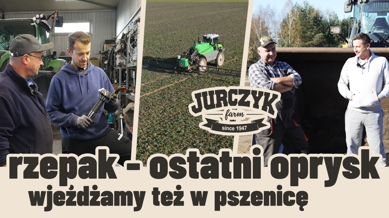 41. Ostatni wjazd w rzepak, oprysk pszenicy, zepsuty Fendt 724