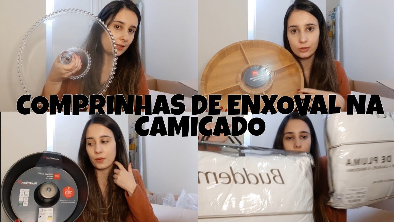 COMPRINHAS NA CAMICADO COM CUPOM DE 300 OFF| Enxoval de Casamento