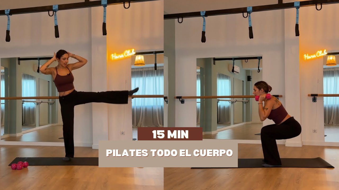 Power Pilates Express l Full Body l Mancuernas l 15 min