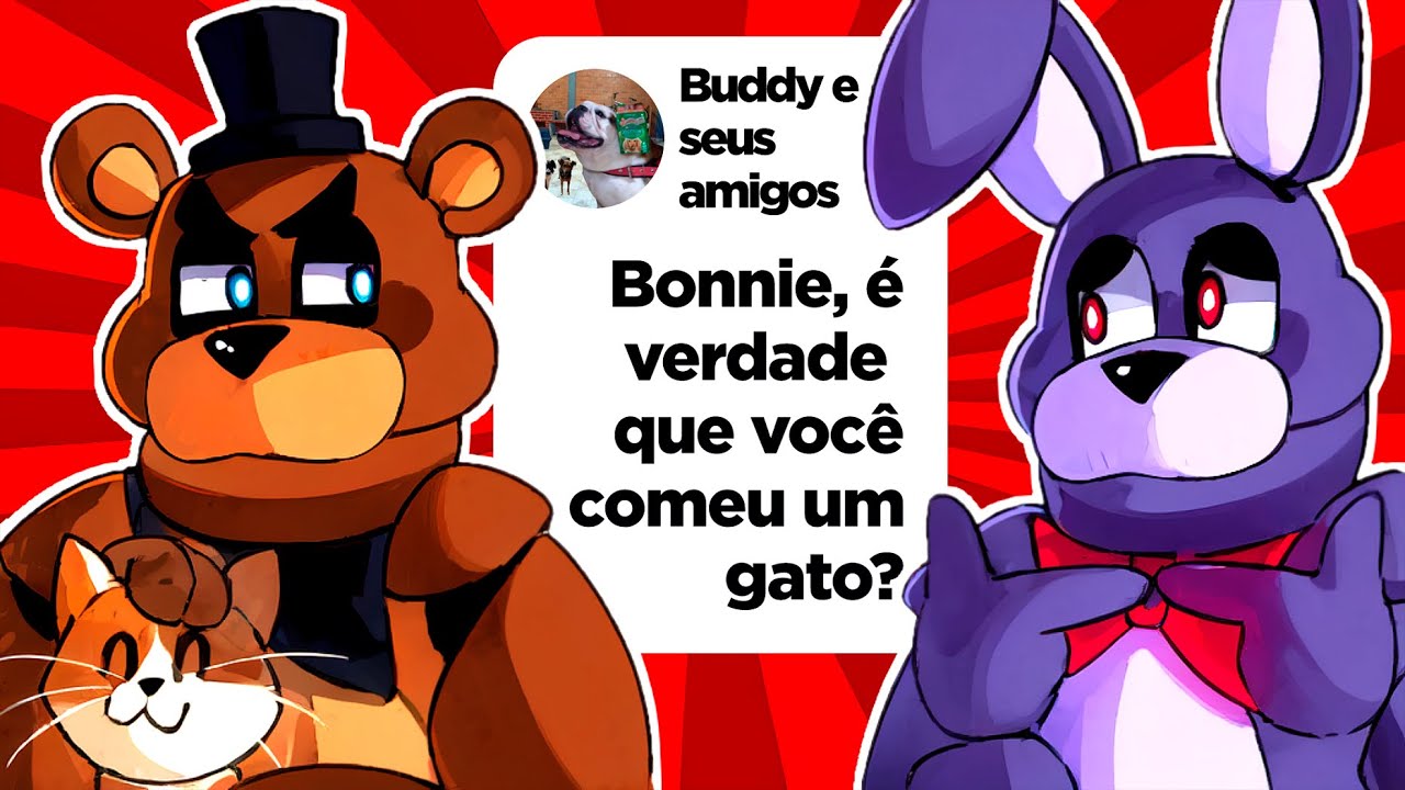 Freddy e Bonnie RESPONDEM no Five Nights At Freddy's VR